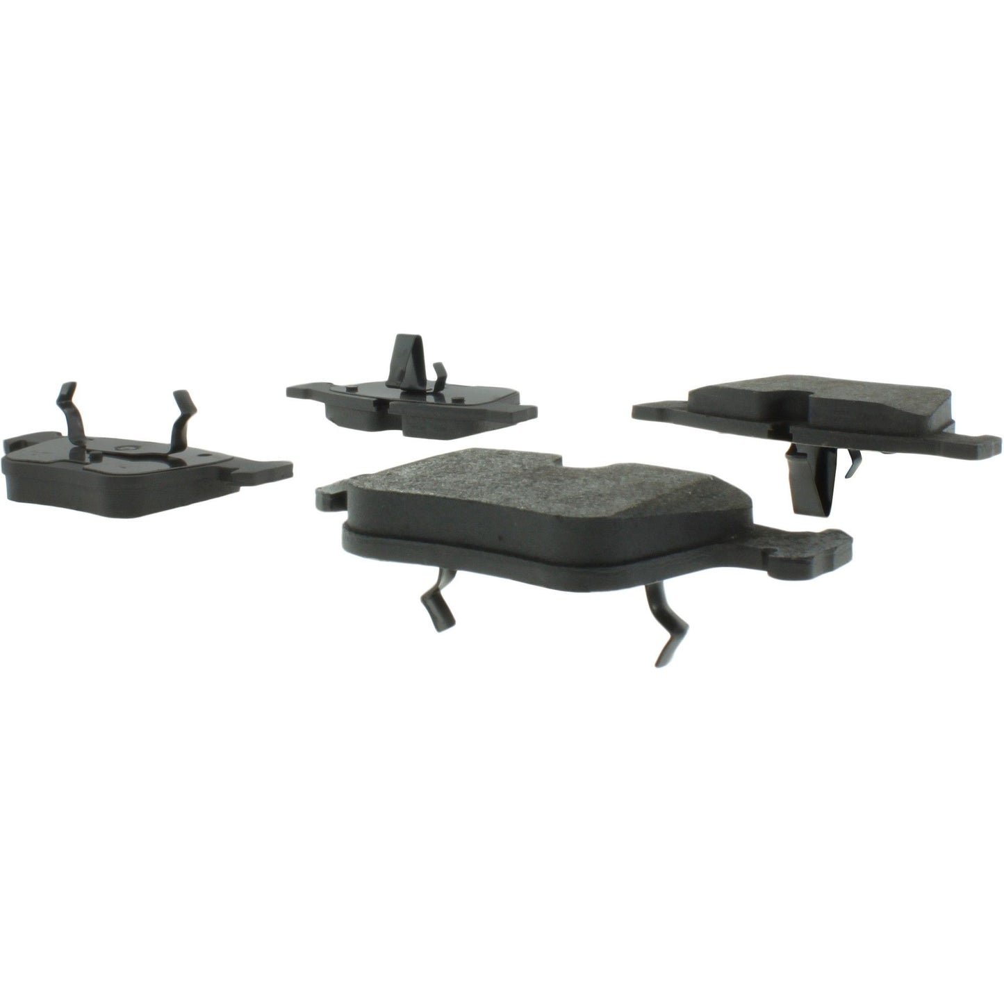 Centric Parts Disc Brake Pad Set Semi-Metallic with Shims for 2008-2014 Mercedes-Benz CL63 AMG, CL65 AMG, ML63 AMG, R63 AMG, S63 AMG, S65 AMG 102.12900
