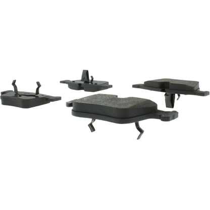 Centric Parts Disc Brake Pad Set Semi-Metallic with Shims for 2008-2014 Mercedes-Benz CL63 AMG, CL65 AMG, ML63 AMG, R63 AMG, S63 AMG, S65 AMG 102.12900