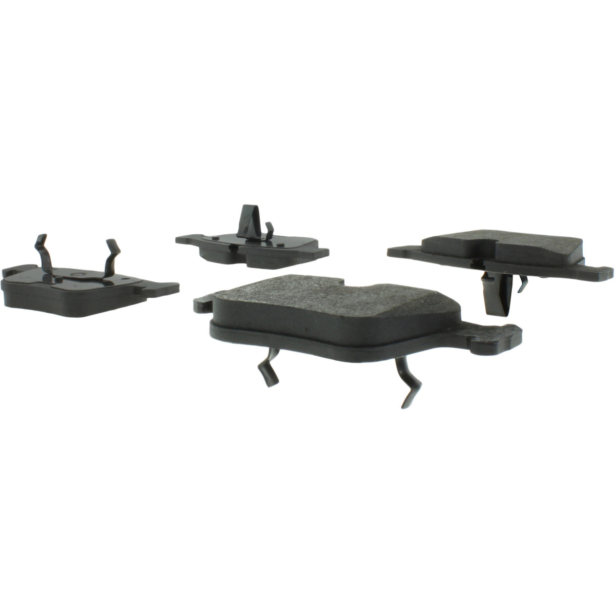 Centric Parts Disc Brake Pad Set Semi-Metallic with Shims for 2008-2014 Mercedes-Benz CL63 AMG, CL65 AMG, ML63 AMG, R63 AMG, S63 AMG, S65 AMG 102.12900