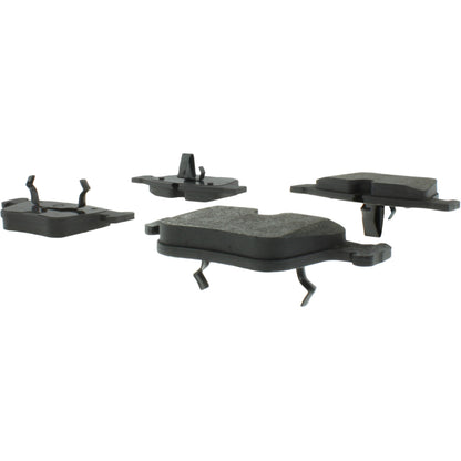 Centric Parts Disc Brake Pad Set Semi-Metallic with Shims for 2008-2014 Mercedes-Benz CL63 AMG, CL65 AMG, ML63 AMG, R63 AMG, S63 AMG, S65 AMG 102.12900