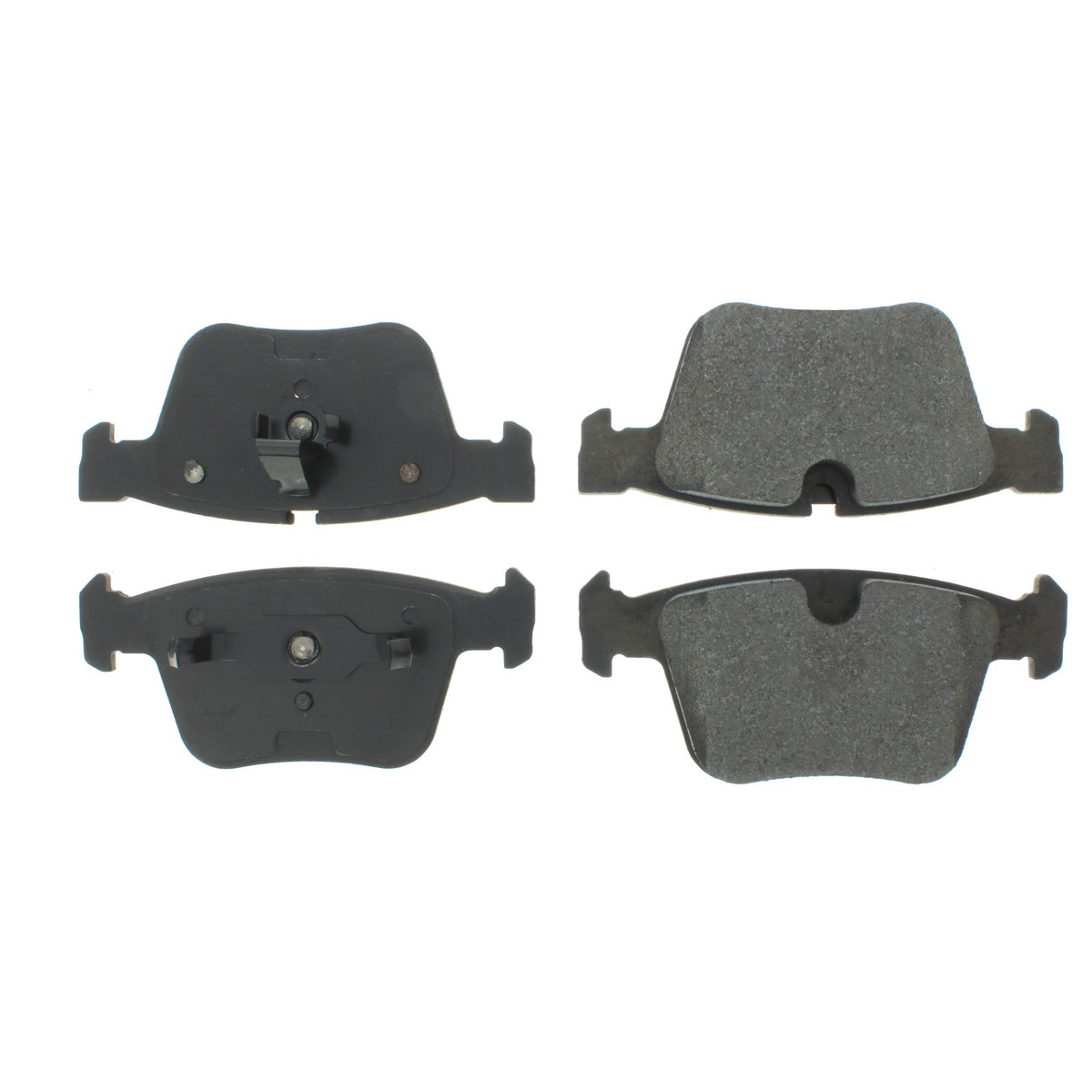 Centric Parts Disc Brake Pad Set Semi-Metallic with Shims for 2008-2014 Mercedes-Benz CL63 AMG, CL65 AMG, ML63 AMG, R63 AMG, S63 AMG, S65 AMG 102.12900