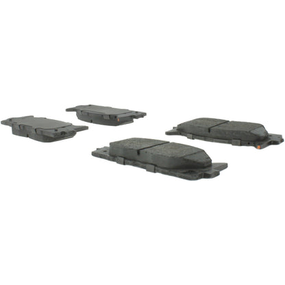 Centric Parts Disc Brake Pad Set Semi-Metallic with Shims for 2013-2018 Lexus ES300h, 2007-2018 Lexus ES350, 2008-2018 Toyota Avalon