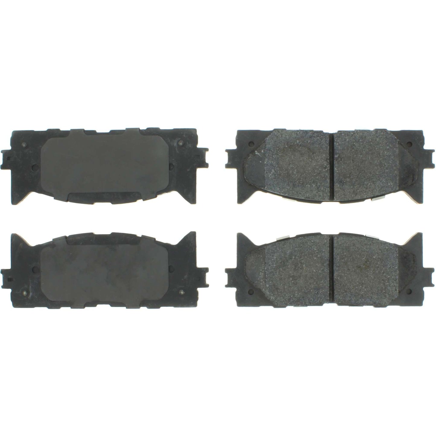 Centric Parts Disc Brake Pad Set Semi-Metallic with Shims for 2013-2018 Lexus ES300h, 2007-2018 Lexus ES350, 2008-2018 Toyota Avalon