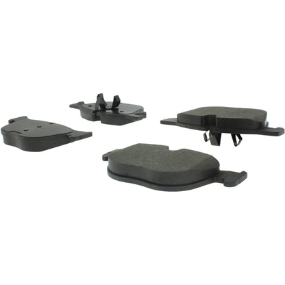 Centric Parts Disc Brake Pad Set Semi-Metallic with Shims for 2016-2018 BMW X4, 2007-2018 BMW X5, 2008-2019 BMW X6 102.12940