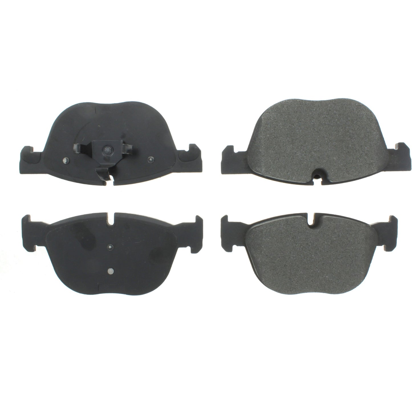 Centric Parts Disc Brake Pad Set Semi-Metallic with Shims for 2016-2018 BMW X4, 2007-2018 BMW X5, 2008-2019 BMW X6 102.12940