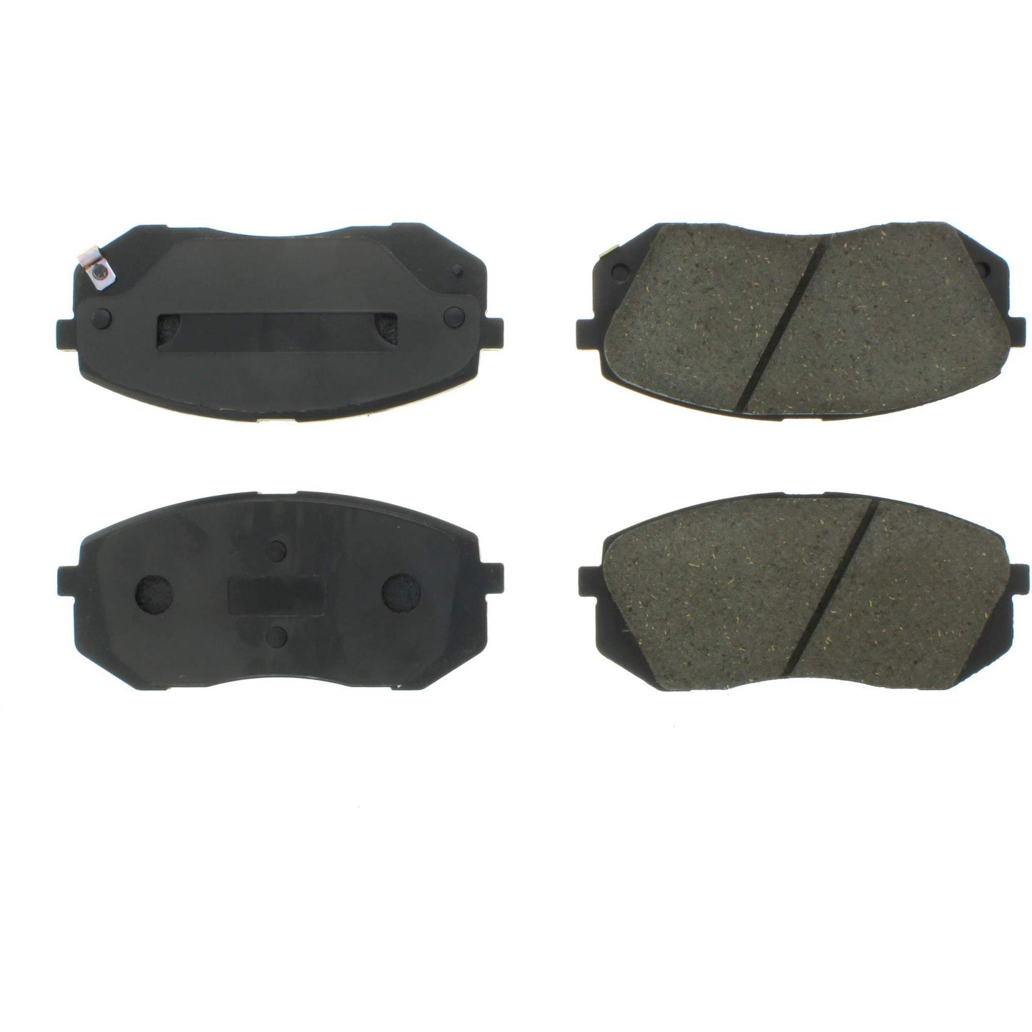 Centric Parts Disc Brake Pad Set Semi-Metallic with Shims for 2010-2016 Hyundai Kia 102.12950