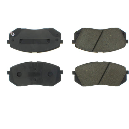 Centric Parts Disc Brake Pad Set Semi-Metallic with Shims for 2010-2016 Hyundai Kia 102.12950