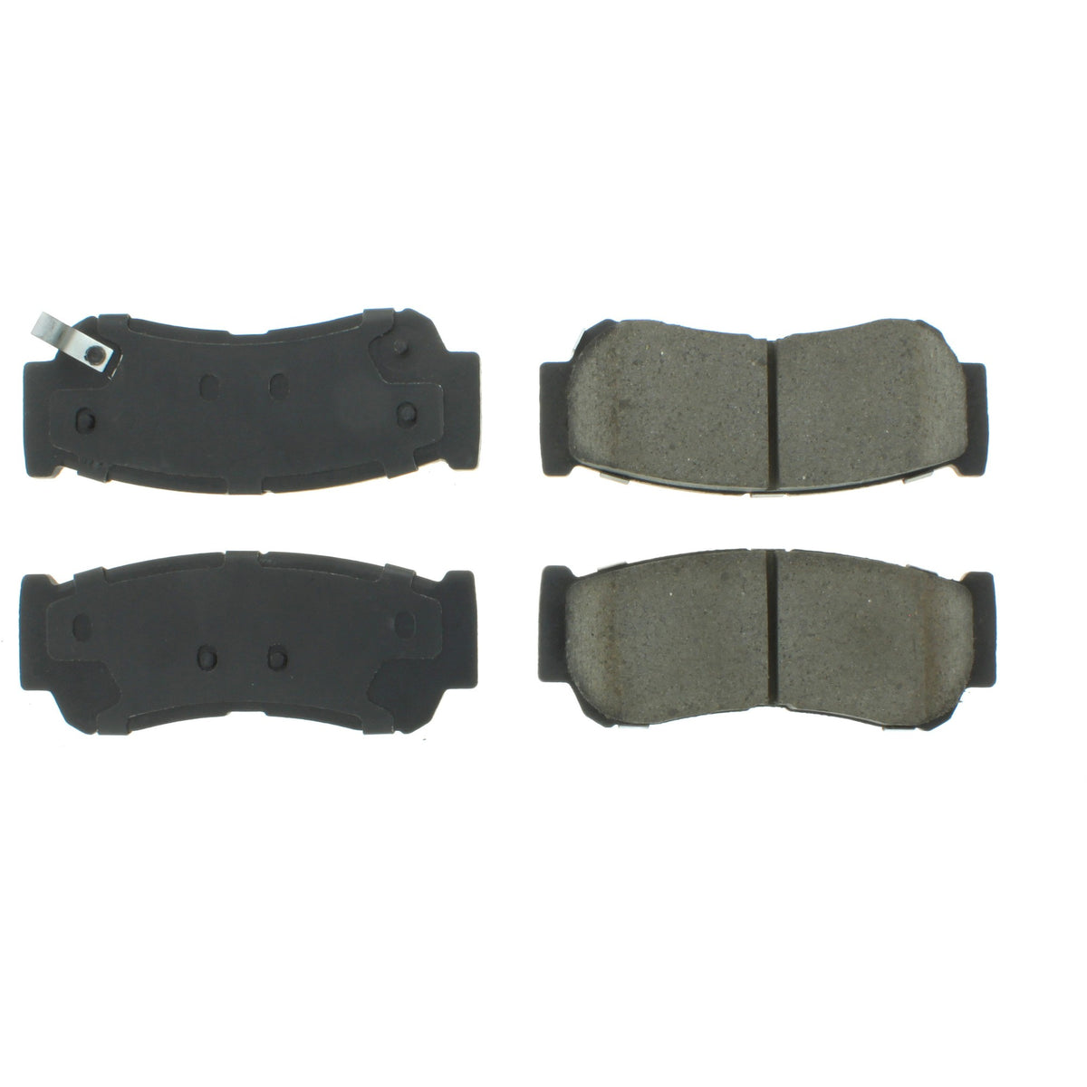Centric Parts Disc Brake Pad Set Semi-Metallic with Shims for 2007-2009 Hyundai Santa Fe 102.12970