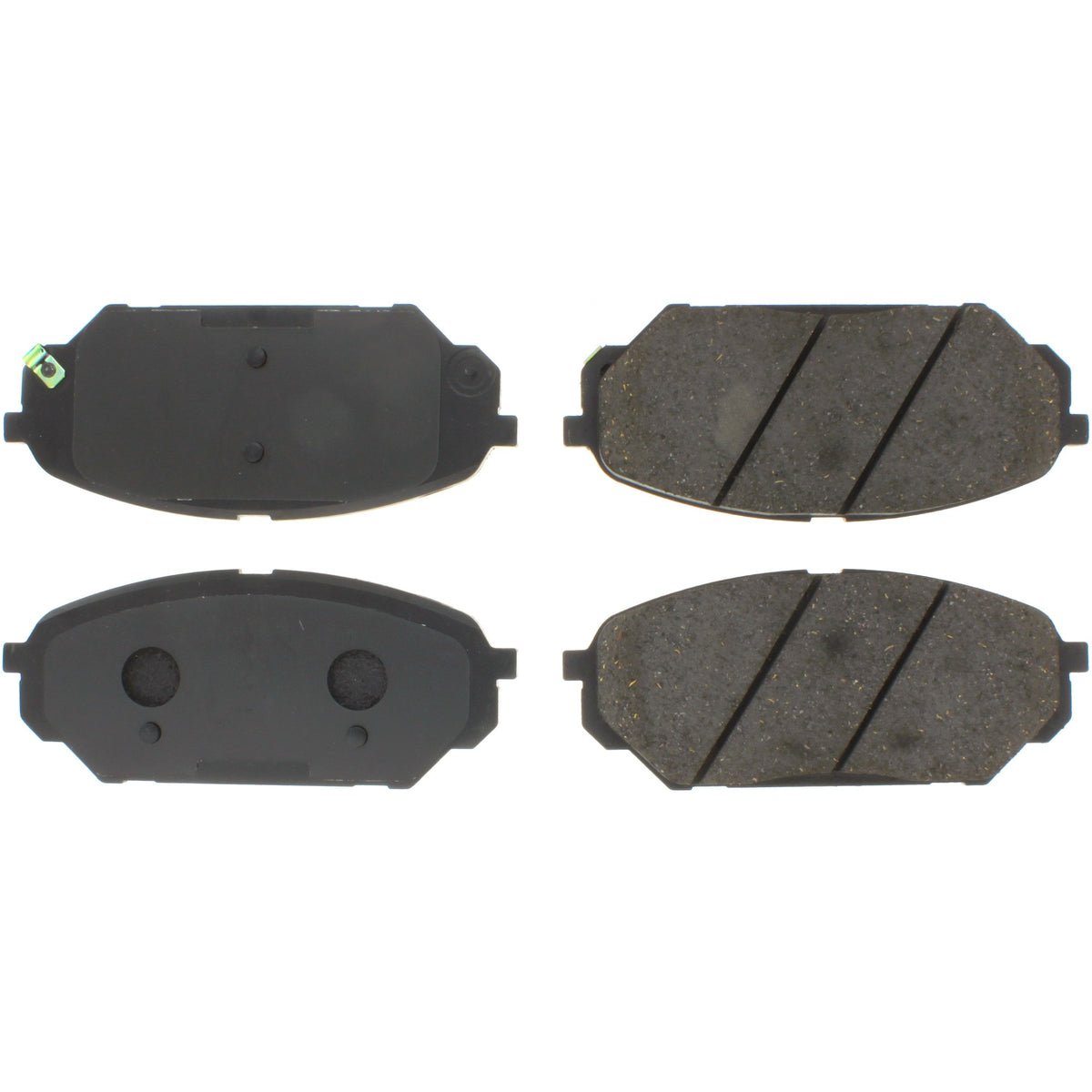 Centric Parts Disc Brake Pad Set Semi-Metallic with Shims for 2007-2012 Hyundai Veracruz 102.13010