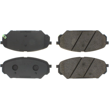 Centric Parts Disc Brake Pad Set Semi-Metallic with Shims for 2007-2012 Hyundai Veracruz 102.13010