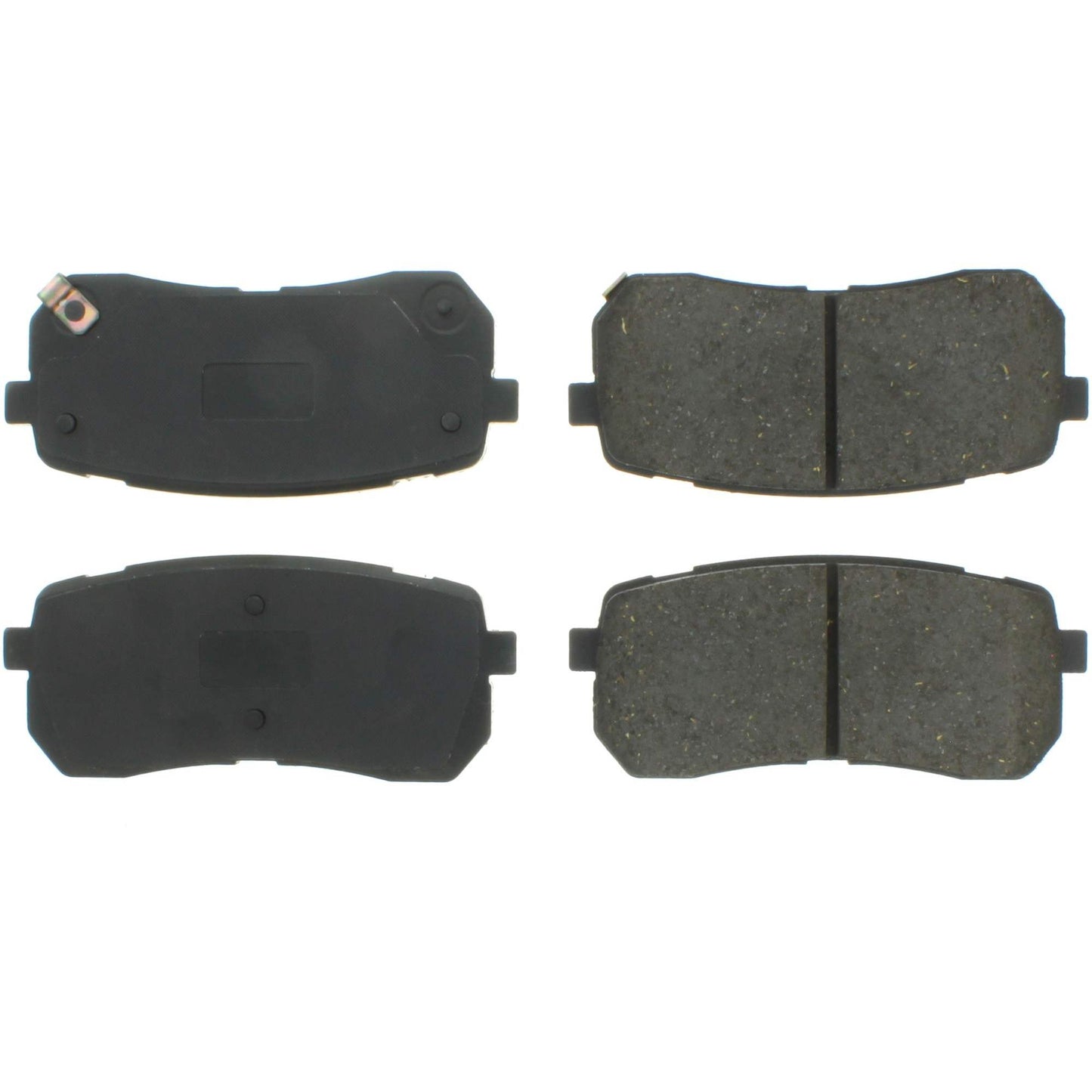 Centric Parts Disc Brake Pad Set Semi-Metallic with Shims for 2007-2012 Hyundai Veracruz 2015-2021 Kia Sedona 102.13020