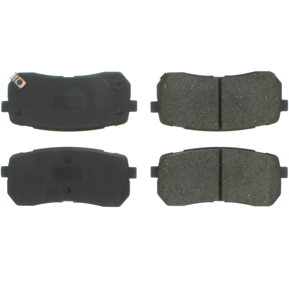 Centric Parts Disc Brake Pad Set Semi-Metallic with Shims for 2007-2012 Hyundai Veracruz 2015-2021 Kia Sedona 102.13020