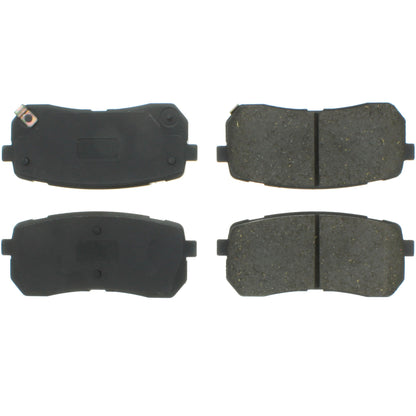 Centric Parts Disc Brake Pad Set Semi-Metallic with Shims for 2007-2012 Hyundai Veracruz 2015-2021 Kia Sedona 102.13020