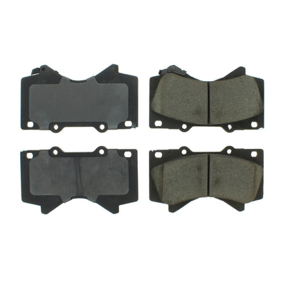 Centric Parts Disc Brake Pad Set Semi-Metallic with Shims for 2008-2013 Lexus LX570 Toyota Land Cruiser Sequoia Tundra