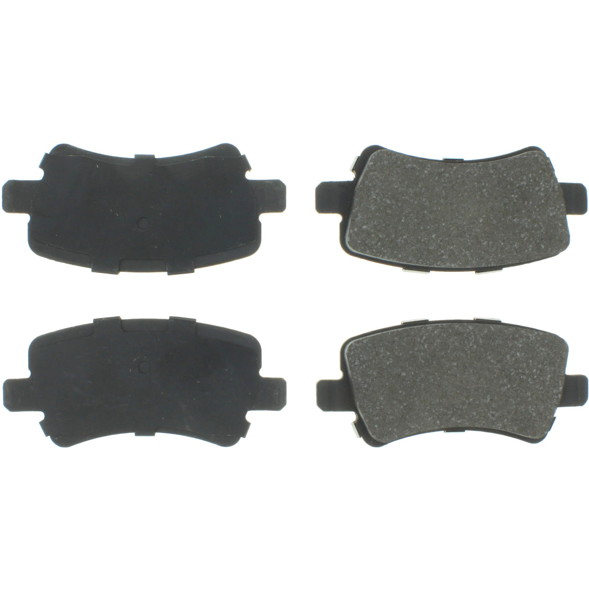 Centric Parts Disc Brake Pad Set Semi-Metallic with Shims for Land Rover LR2 2013-2015 102.13070