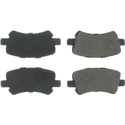 Centric Parts Disc Brake Pad Set Semi-Metallic with Shims for Land Rover LR2 2013-2015 102.13070