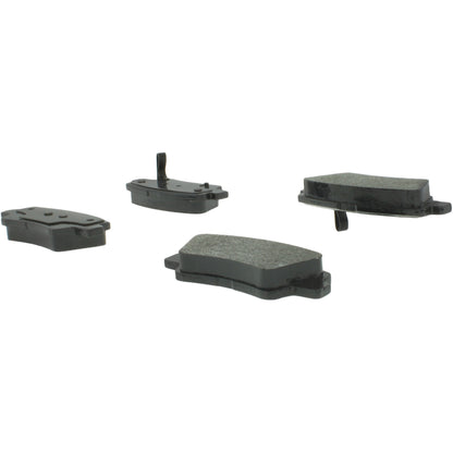 Centric Parts Disc Brake Pad Set Semi-Metallic with Shims for 2009-2011 Hyundai Azera, 2010 Elantra, Sonata 102.13130