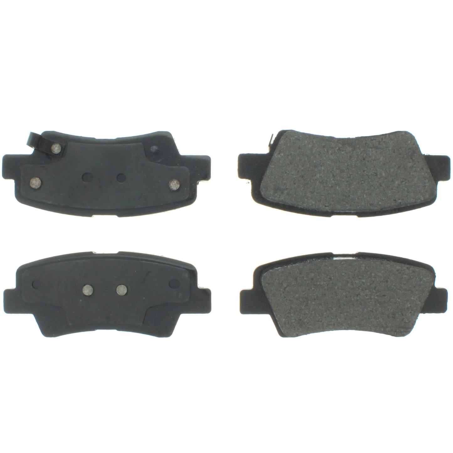 Centric Parts Disc Brake Pad Set Semi-Metallic with Shims for 2009-2011 Hyundai Azera, 2010 Elantra, Sonata 102.13130