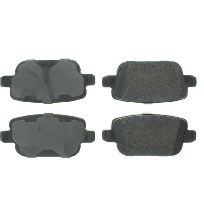 Centric Parts Disc Brake Pad Set Semi-Metallic with Shims for 2008-2012 Land Rover LR2 2007-2011 Volvo S80 102.13140