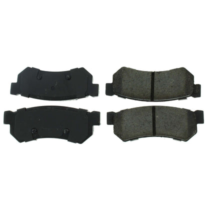 Centric Parts Disc Brake Pad Set Semi-Metallic with Shims for 2007-2010 Chevrolet Optra Suzuki Forenza Reno 102.13150