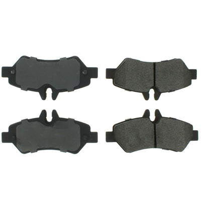 Centric Parts Disc Brake Pad Set Semi-Metallic with Shims for 2007-2009 Dodge Sprinter 2500/3500, Freightliner Sprinter 2500/3500, 2010-2018 Mercedes-Benz Sprinter 2500/3500 102.13170