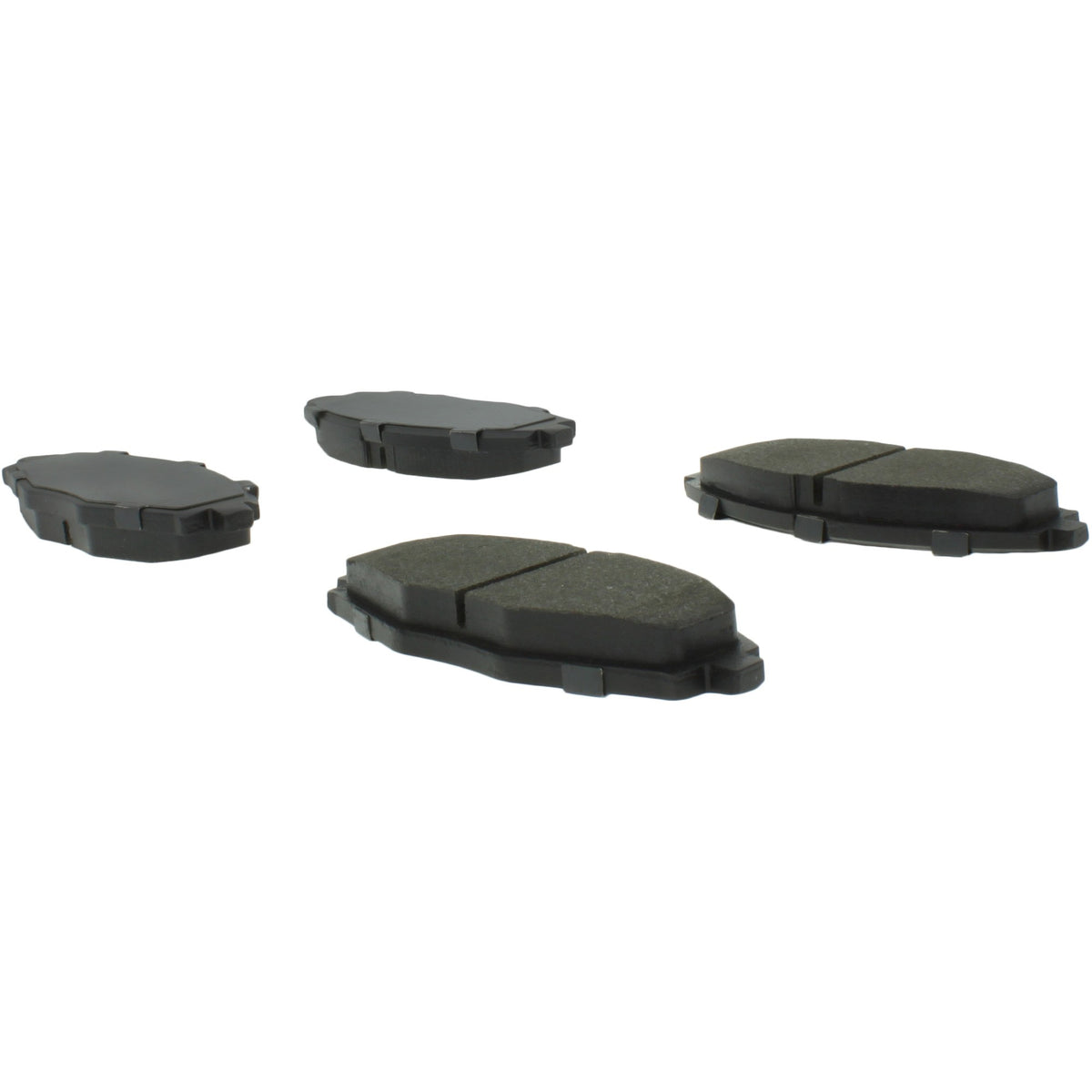 Centric Parts Disc Brake Pad Set Semi-Metallic with Shims for 2015-2011 Chevrolet Matiz, Dodge i10 2014, Pontiac Matiz 2010-2004 102.13210