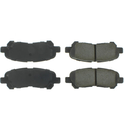 Centric Parts Disc Brake Pad Set Semi-Metallic with Shims for 2008-2013 Toyota Highlander 102.13250