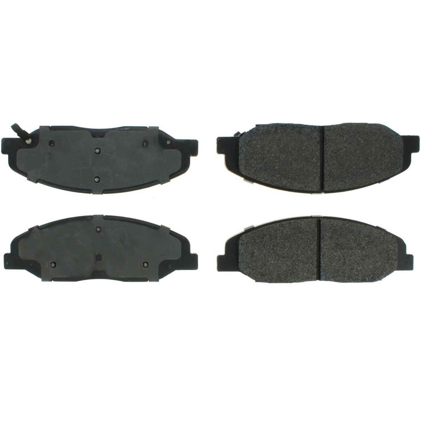 Centric Parts Disc Brake Pad Set Semi-Metallic with Shims for 2008-2014 Cadillac CTS 2011-2009 STS 102.13320