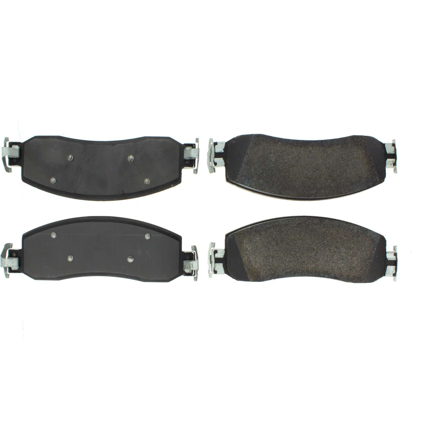 Centric Parts Disc Brake Pad Set Semi-Metallic with Shims for 2010-2013 Ford F-250 Super Duty, 2010-2012 Ford F-350 Super Duty 102.13330