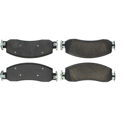 Centric Parts Disc Brake Pad Set Semi-Metallic with Shims for 2010-2013 Ford F-250 Super Duty, 2010-2012 Ford F-350 Super Duty 102.13330