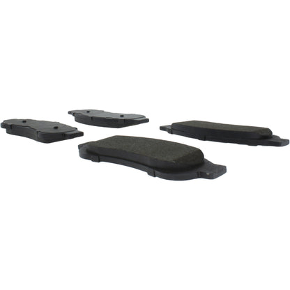 Centric Parts Disc Brake Pad Set Semi-Metallic with Shims for 2011-2013 Ford F-250 Super Duty, 2011-2012 Ford F-350, 2008-2012 Ford F-350 Super Duty, 2010-2012 Ford F-450 Super Duty 102.13340