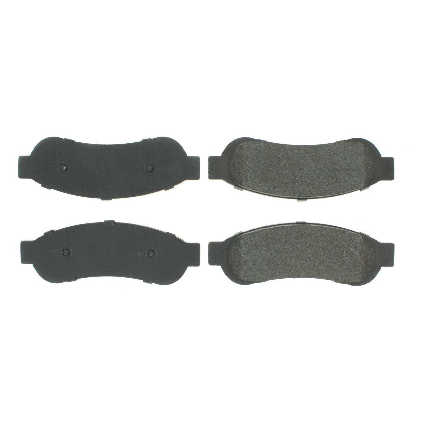 Centric Parts Disc Brake Pad Set Semi-Metallic with Shims for 2011-2013 Ford F-250 Super Duty, 2011-2012 Ford F-350, 2008-2012 Ford F-350 Super Duty, 2010-2012 Ford F-450 Super Duty 102.13340
