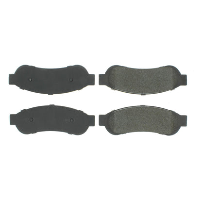 Centric Parts Disc Brake Pad Set Semi-Metallic with Shims for 2011-2013 Ford F-250 Super Duty, 2011-2012 Ford F-350, 2008-2012 Ford F-350 Super Duty, 2010-2012 Ford F-450 Super Duty 102.13340