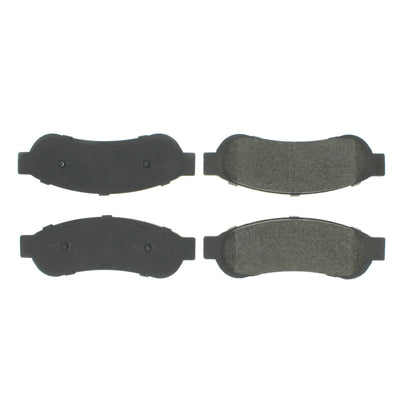 Centric Parts Disc Brake Pad Set Semi-Metallic with Shims for 2011-2013 Ford F-250 Super Duty, 2011-2012 Ford F-350, 2008-2012 Ford F-350 Super Duty, 2010-2012 Ford F-450 Super Duty 102.13340