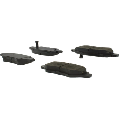 Centric Parts Disc Brake Pad Set Semi-Metallic with Shims for 2008-2014 Cadillac CTS, 2010-2016 SRX, 2010-2015 Camaro, 2011 Saab 9-4X 102.13370