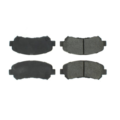 Centric Parts Disc Brake Pad Set Semi-Metallic with Shims for 2004-2016 Nissan Rogue Sentra X-Trail Suzuki Kizashi 102.13380