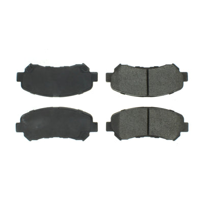 Centric Parts Disc Brake Pad Set Semi-Metallic with Shims for 2004-2016 Nissan Rogue Sentra X-Trail Suzuki Kizashi 102.13380