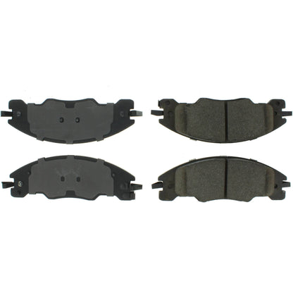 Centric Parts Disc Brake Pad Set Semi-Metallic with Shims for 2008-2011 Ford Focus 102.13390