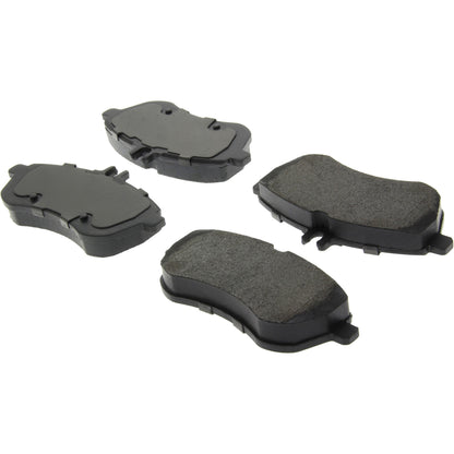 Centric Parts Disc Brake Pad Set Semi-Metallic with Shims for 2008-2016 Mercedes-Benz C180 C200 C250 C280 C300 CLA250 E200 SLK250 102.13400