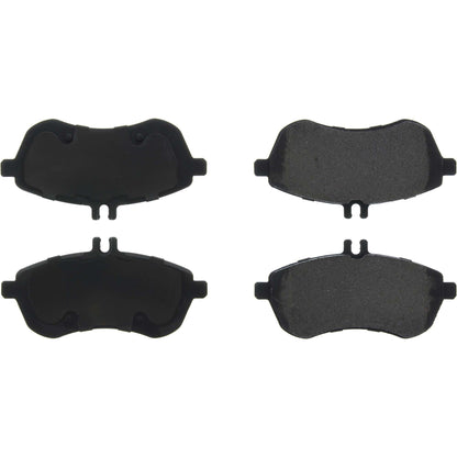 Centric Parts Disc Brake Pad Set Semi-Metallic with Shims for 2008-2016 Mercedes-Benz C180 C200 C250 C280 C300 CLA250 E200 SLK250 102.13400