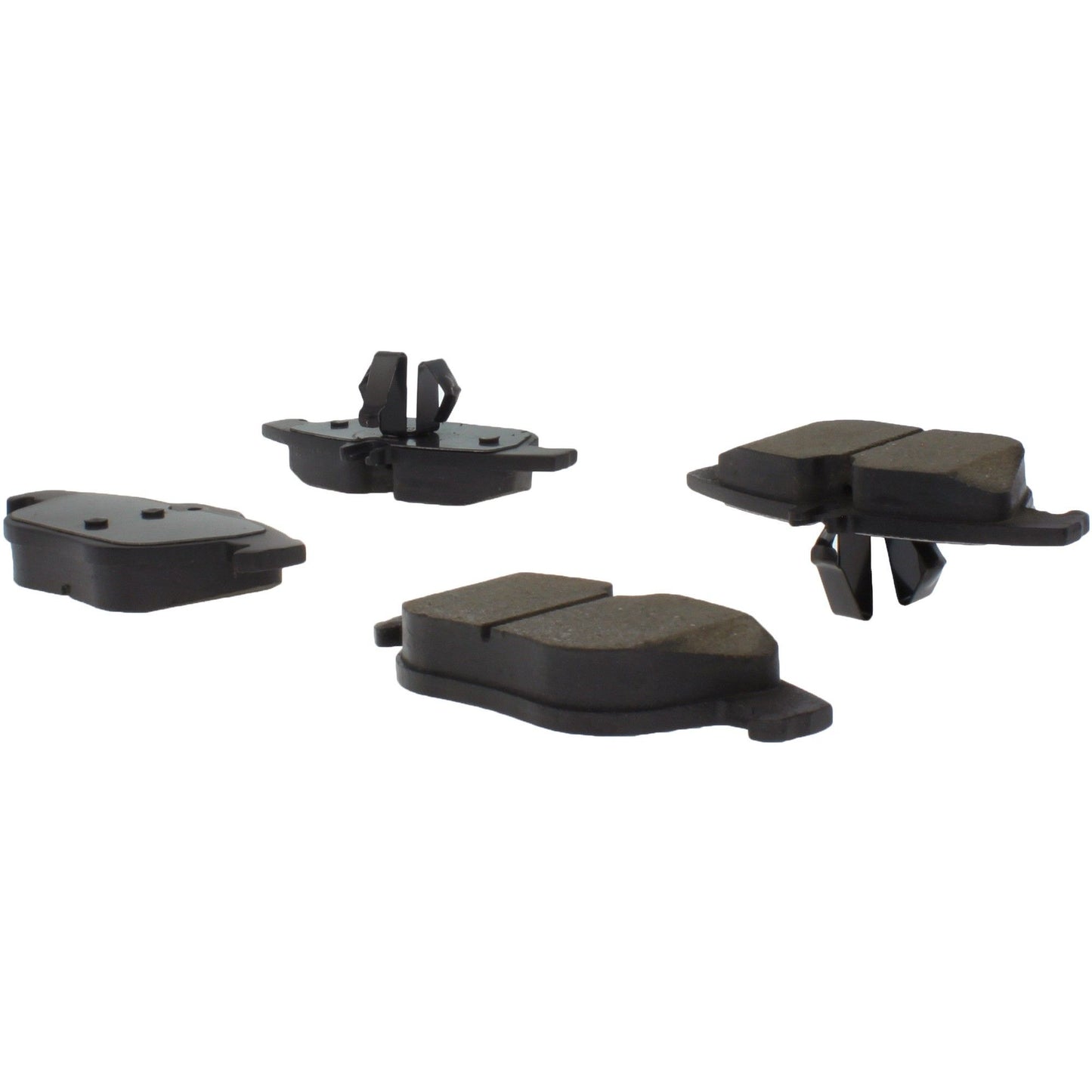Centric Parts Disc Brake Pad Set Semi-Metallic with Shims for 2008-2017 Mercedes-Benz C/E models 102.13410