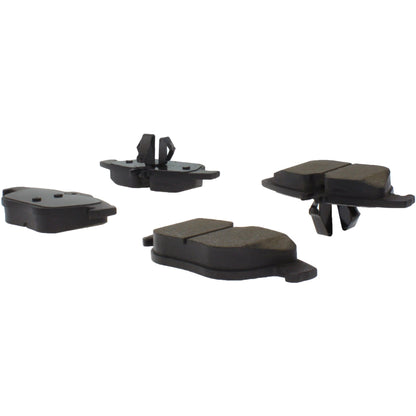 Centric Parts Disc Brake Pad Set Semi-Metallic with Shims for 2008-2017 Mercedes-Benz C/E models 102.13410