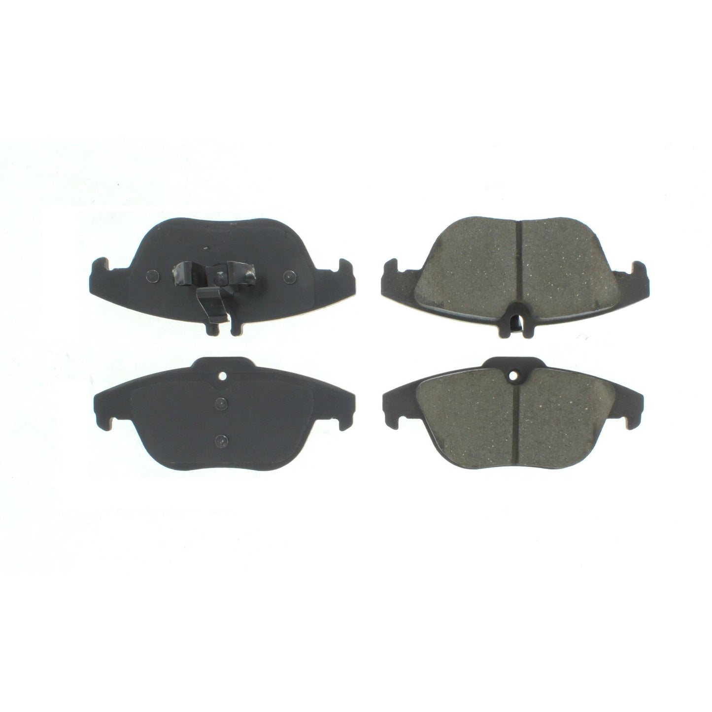 Centric Parts Disc Brake Pad Set Semi-Metallic with Shims for 2008-2017 Mercedes-Benz C/E models 102.13410
