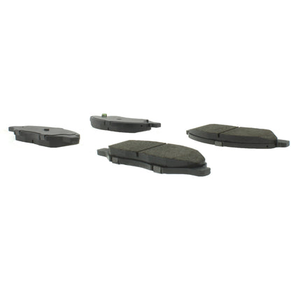 Centric Parts Disc Brake Pad Set Semi-Metallic with Shims for 2007-2017 Nissan Tiida, 2009-2011 Versa 102.13450
