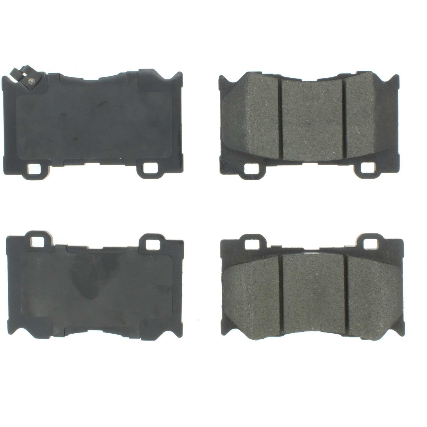Centric Parts Disc Brake Pad Set C-Tek Semi-Metallic with Shims for 2009-2013 Infiniti FX50, G37, M35h, M37, M56