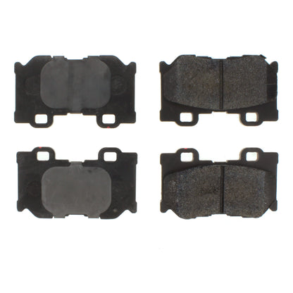 Centric Parts Disc Brake Pad Set C-Tek Semi-Metallic with Shims for 2009-2023 Infiniti and Nissan Z 102.13470
