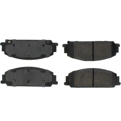 Centric Parts Disc Brake Pad Set Semi-Metallic with Shims for 2008-2009 Pontiac G8 102.13510