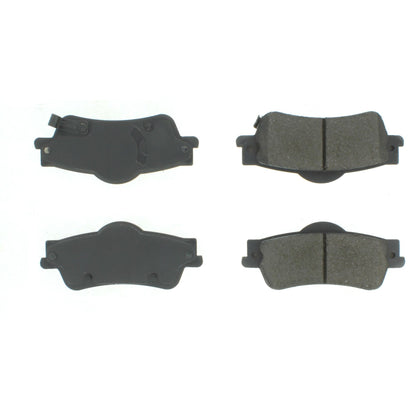 Centric Parts Disc Brake Pad Set Semi-Metallic with Shims for 2008-2014 Chevrolet SS Pontiac G8 102.13520