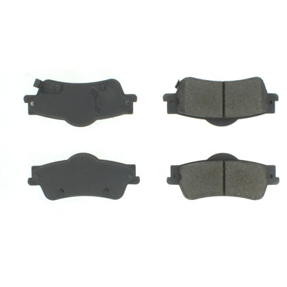 Centric Parts Disc Brake Pad Set Semi-Metallic with Shims for 2008-2014 Chevrolet SS Pontiac G8 102.13520