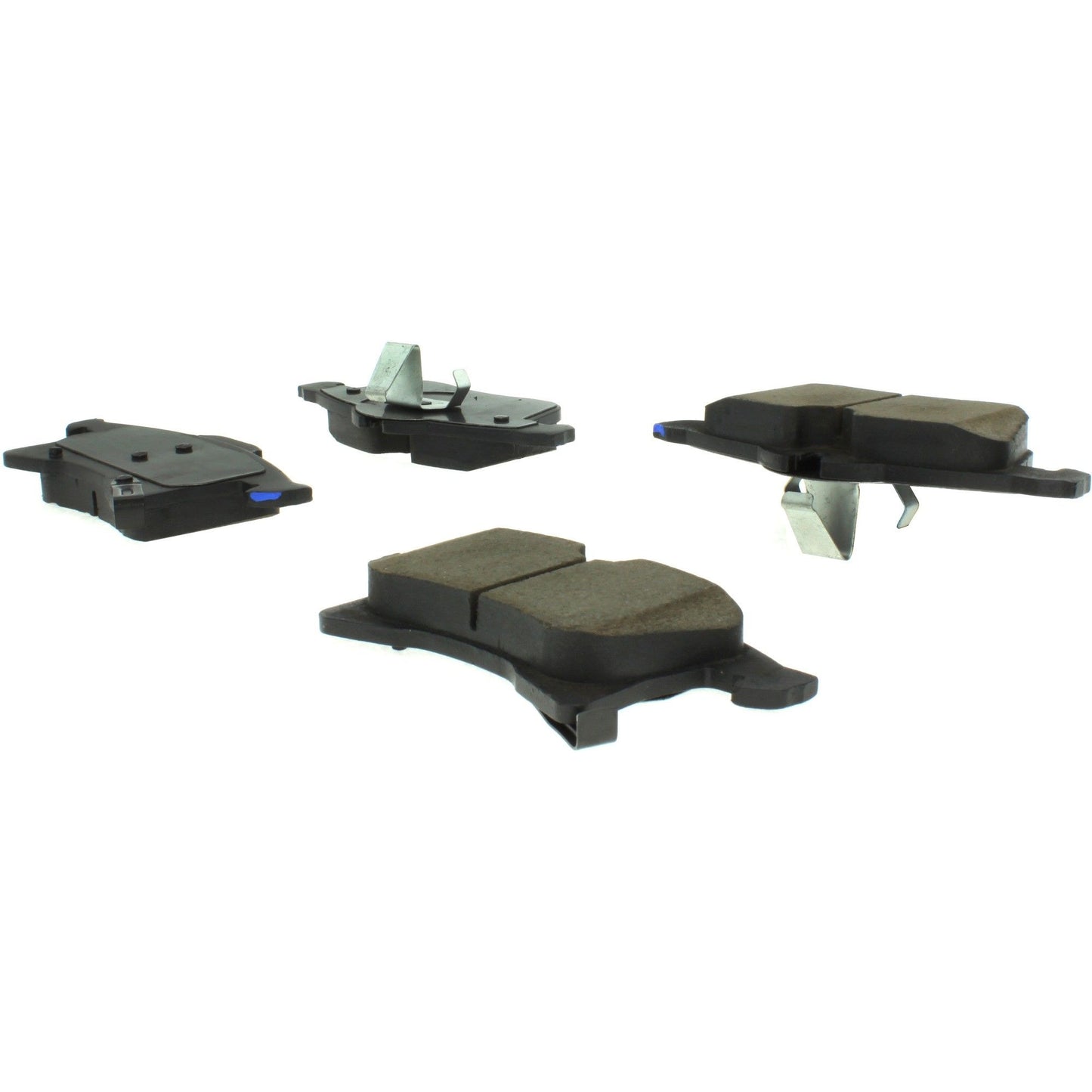 Centric Parts Disc Brake Pad Set Semi-Metallic with Shims for 2000-2008 Chevrolet Astra, 2007-2008 Meriva 102.13610